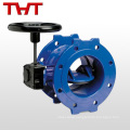 din 3202 k1 soft seal double eccentric double flange butterfly valve